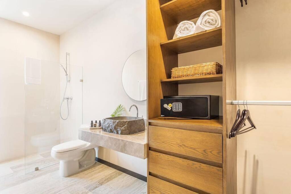 Loft En Aldea Zama Apartment Tulum Bagian luar foto