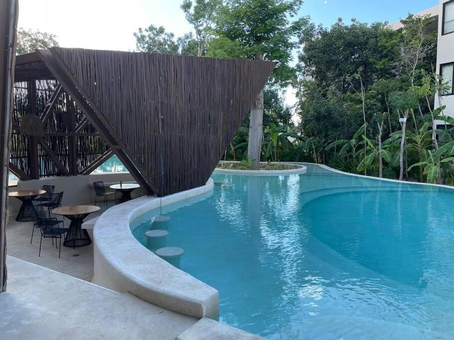 Loft En Aldea Zama Apartment Tulum Bagian luar foto